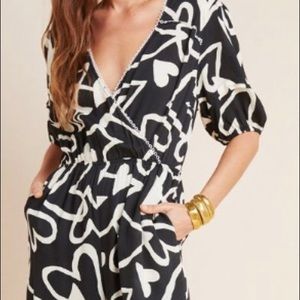 Farm for Rio Anthropologie Jumpsuit